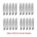 Carbon Steel Surgical Blades for Precision DIY Cutting Kit