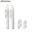 Carbon Steel Surgical Scalpel Knife Set for Precision Cuts