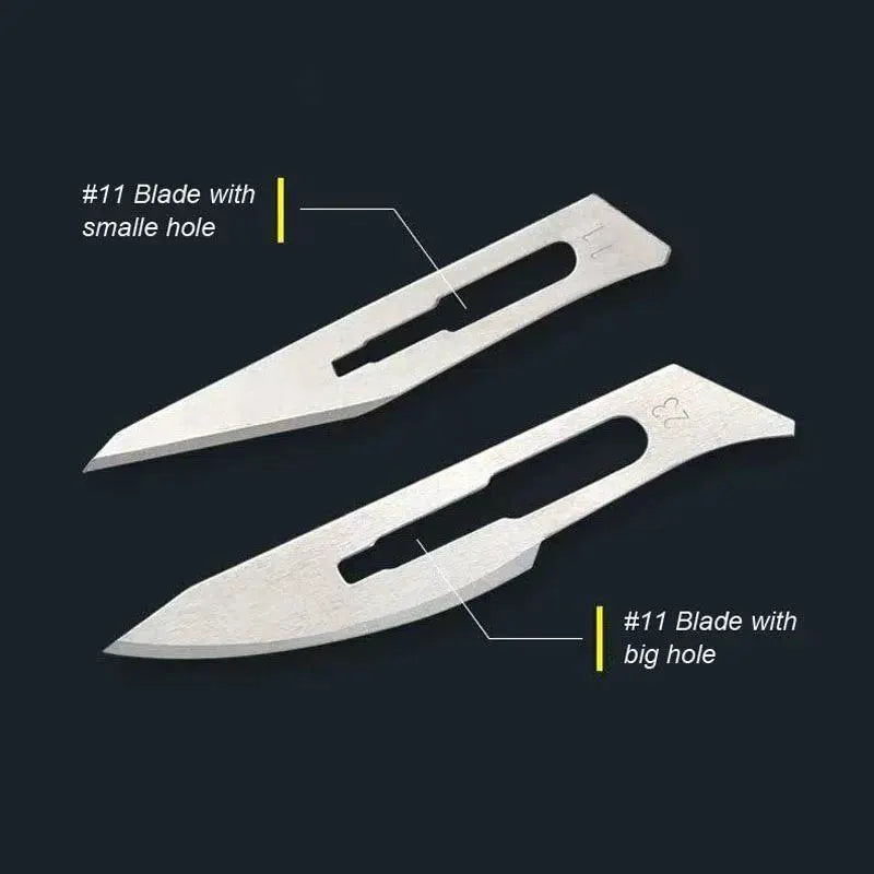 Carbon Steel Surgical Scalpel Set for Precision Cutting