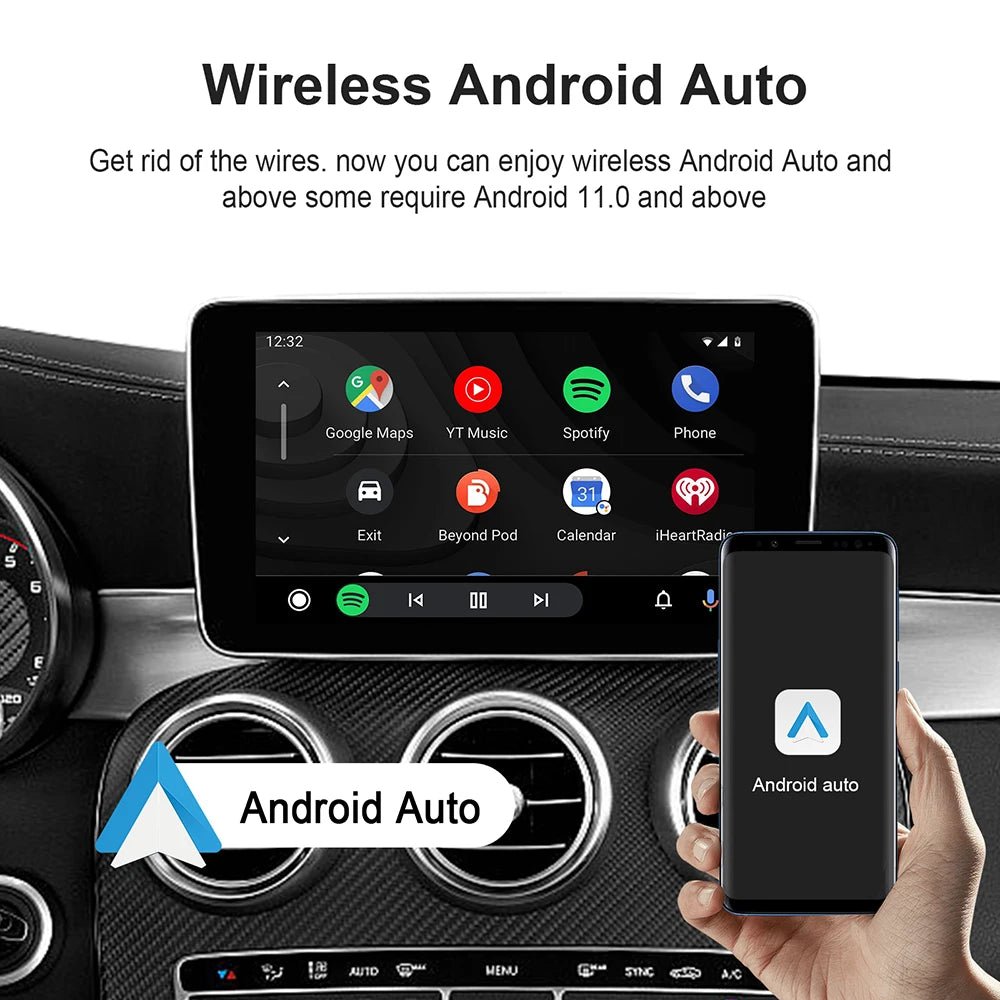 CarLink CarPlay AI BoxX 2025 - Wireless CarPlay Android Auto And Android TV Apps