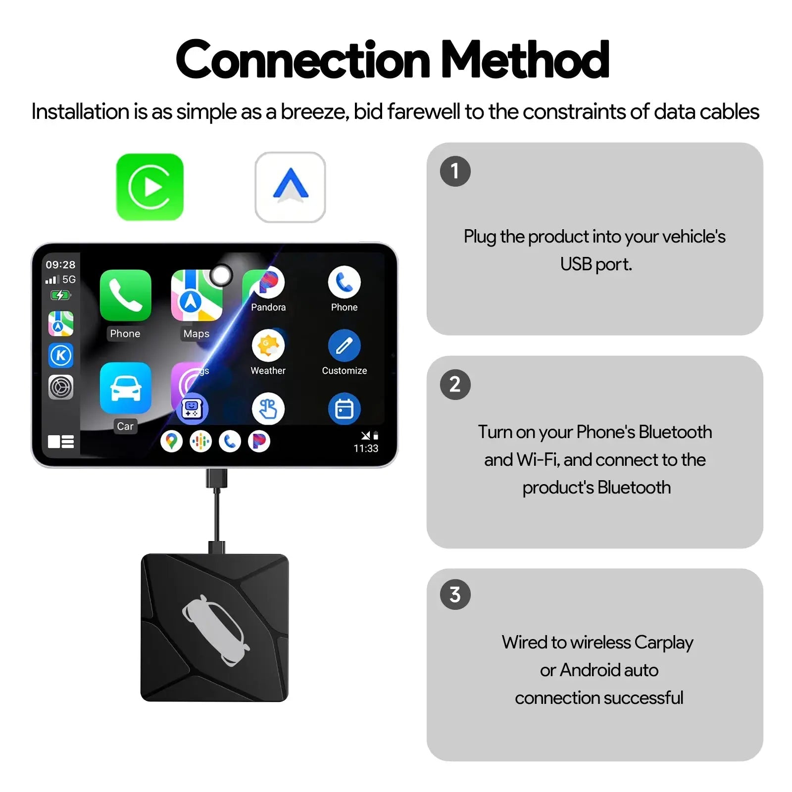 CarPlay And Android Auto Mazda Adapter