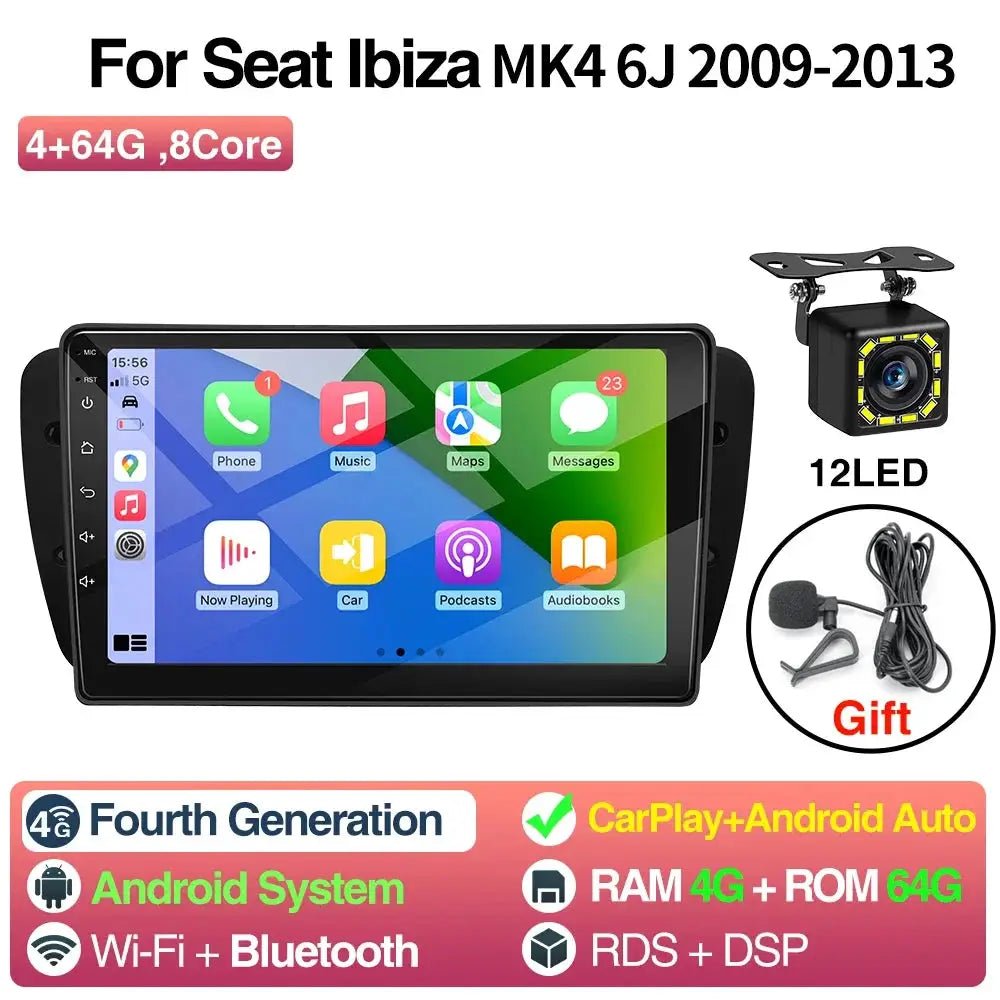 CarPlay Android Radio Upgrade for Ibiza