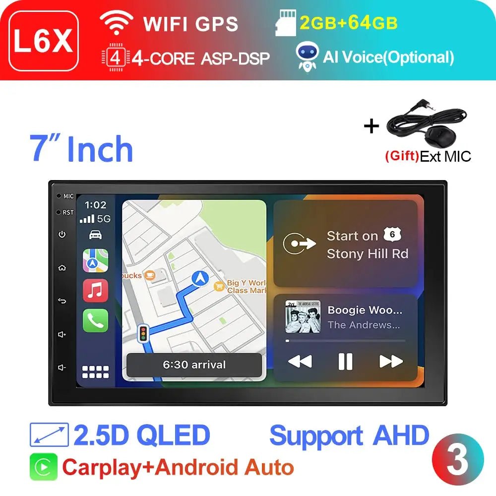 CarPlay Head Unit for Driver Safety — product view 16