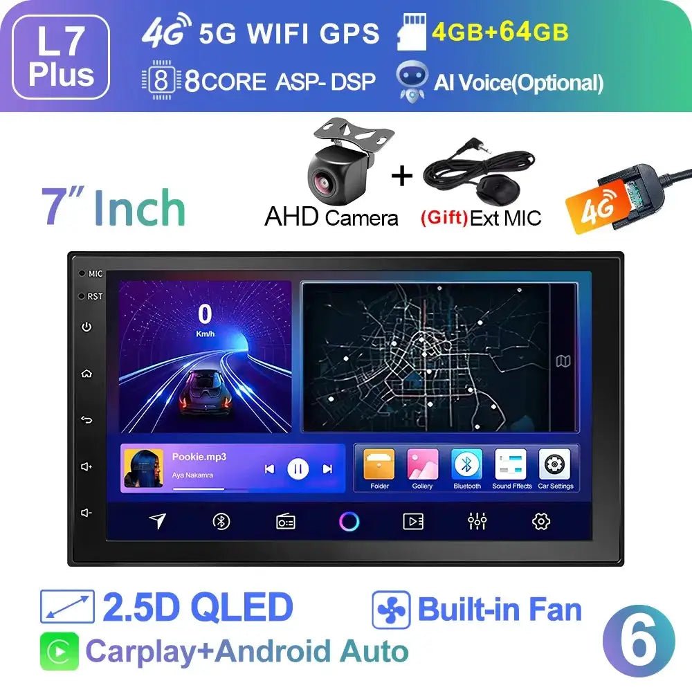 CarPlay Head Unit for Driver Safety — product view 10