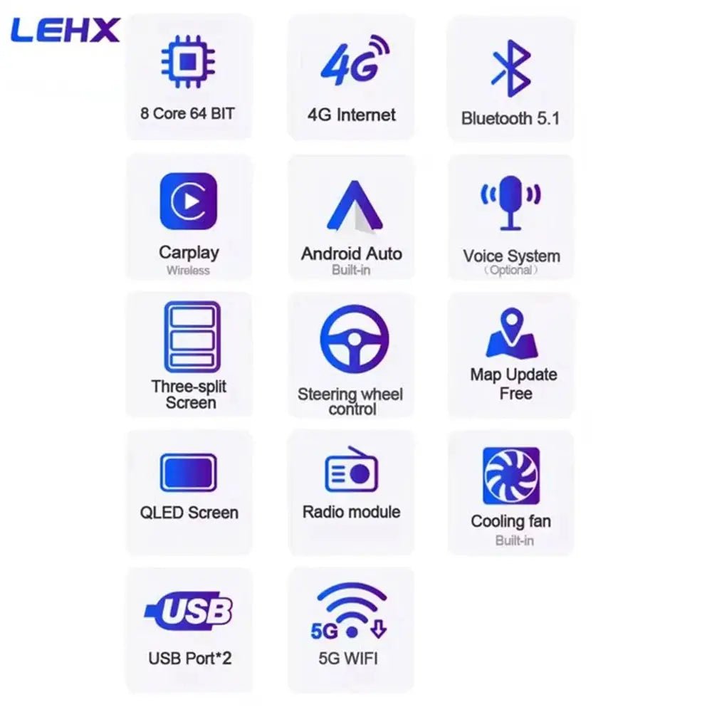 CarPlay Head Unit for Driver Safety