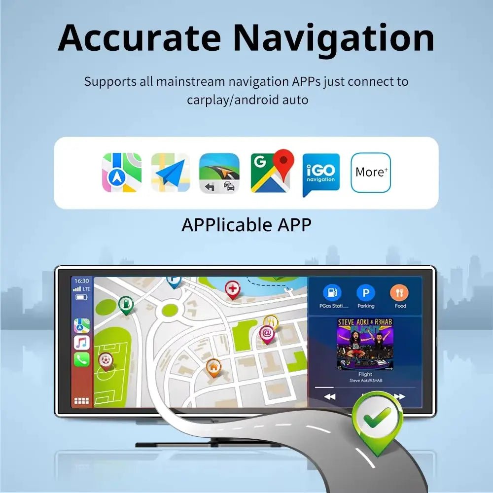 CarPlay MP5 Head Unit for Apple Android