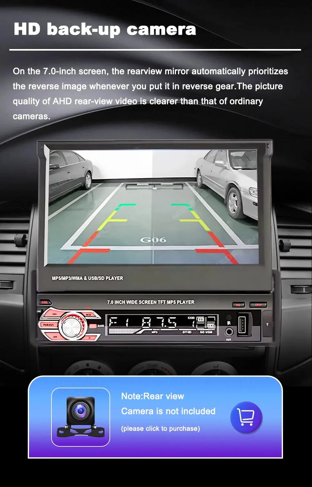 CarPlay MP5 Receiver for Drivers