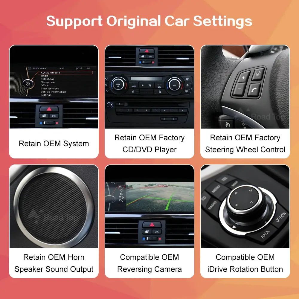 CarPlay Screen for BMW 3 Series E90 E93