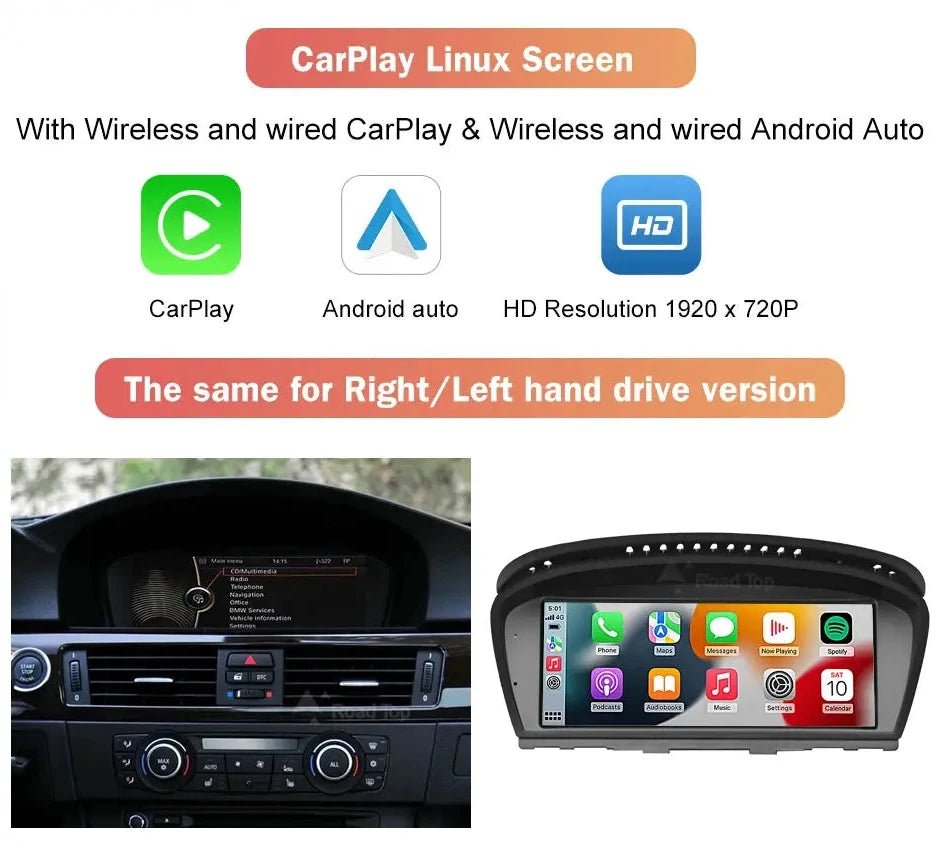 CarPlay Screen for BMW 3 Series E90 E93