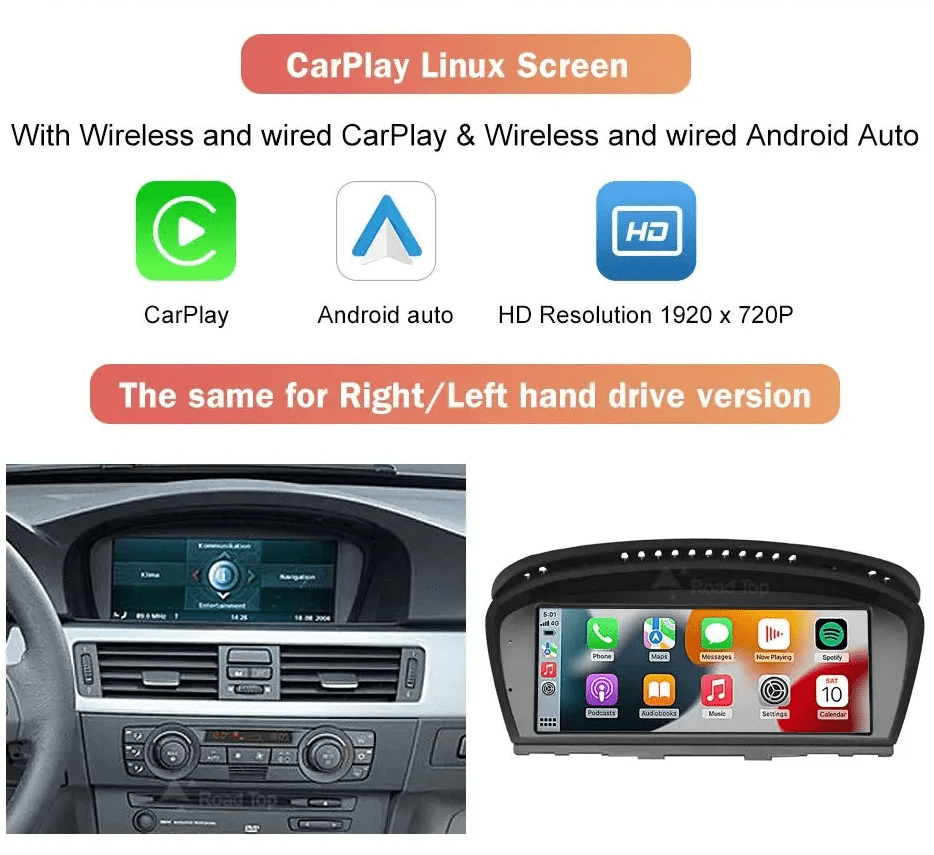 CarPlay Screen for BMW 3 Series E90 E93