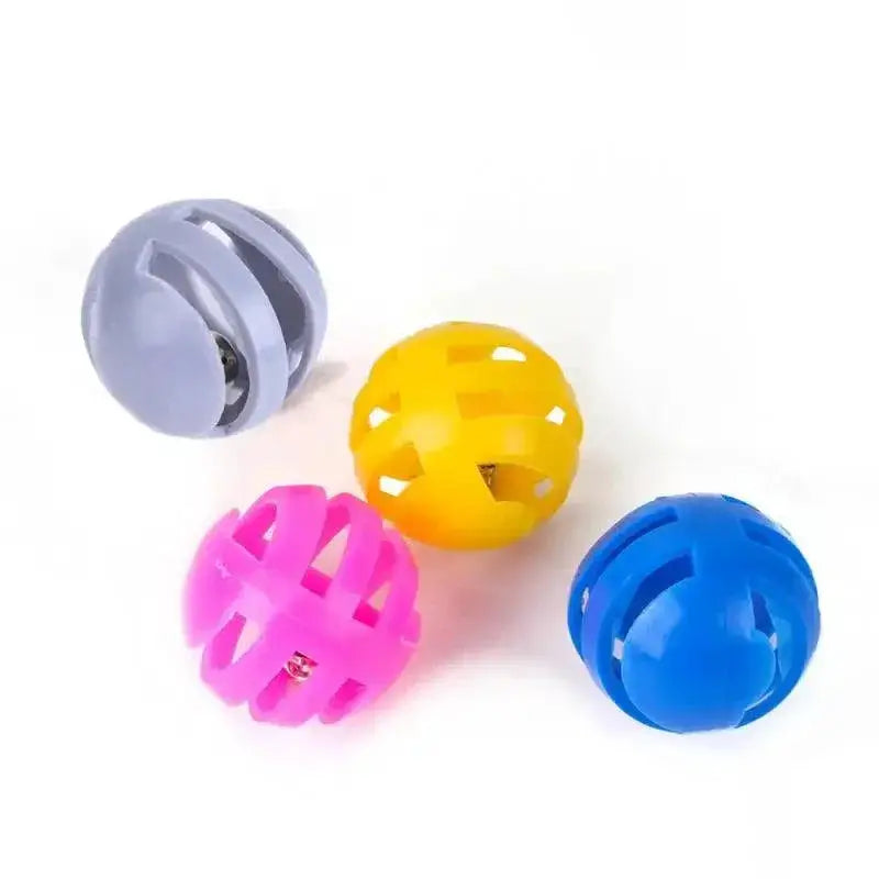 Cartoon Cat Toy Stick Feather Rod Bell Teaser Interactive