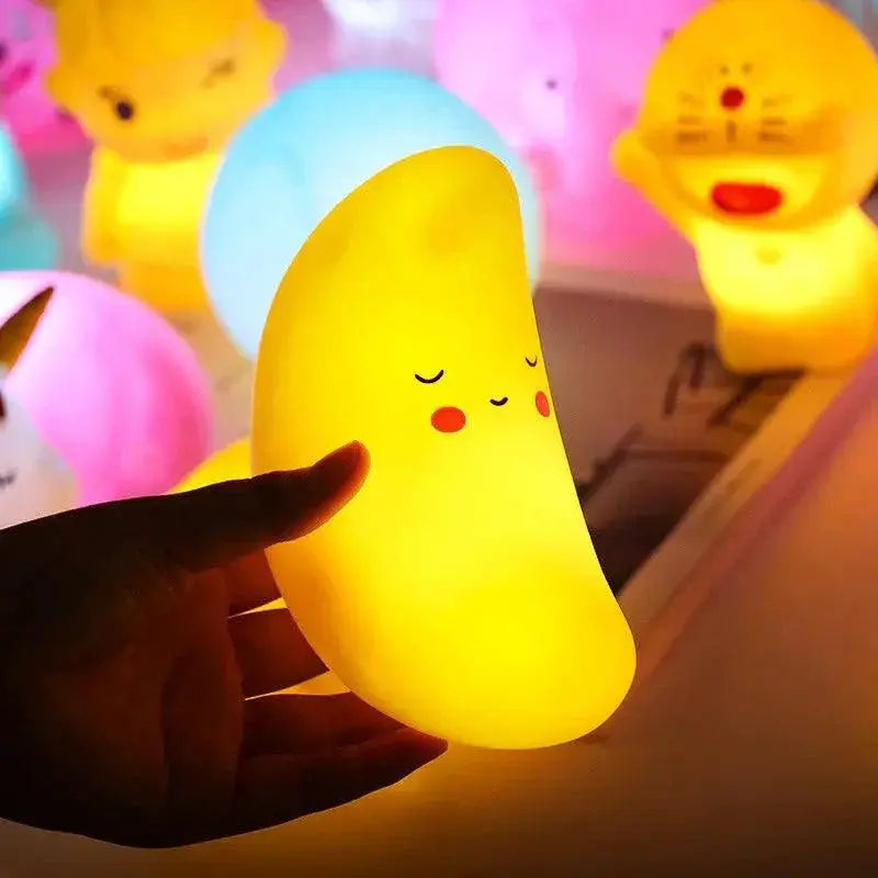 Cartoon Night Lights For Kids LED Cute Decoration Lamps