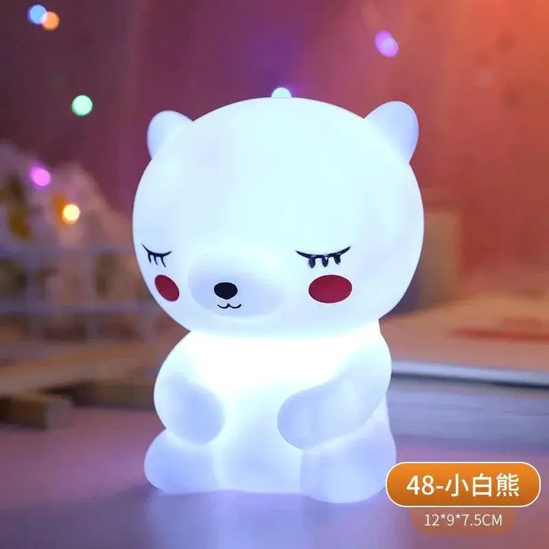 Cartoon Night Lights For Kids LED Cute Decoration Lamps