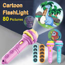 Cartoon Projection Flashlight Creative Toy Projector Night Light