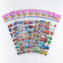 Waterproof 3D Zoo Stickers for Kids