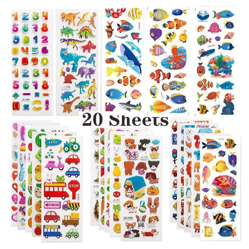 Waterproof Zoo Stickers for Kids — product view 10