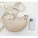 Casual Canvas Hobo Crossbody Bag For Women With Shoulder Tote Purse Everyday Bag