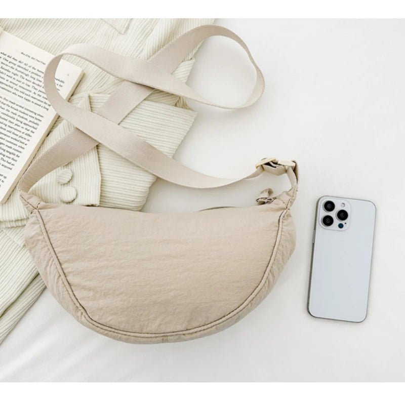 Casual Canvas Hobo Crossbody Bag For Women With Shoulder Tote Purse Everyday Bag
