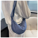Casual Canvas Hobo Crossbody Bag For Women With Shoulder Tote Purse Everyday Bag