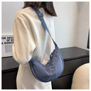 Casual Canvas Hobo Crossbody Bag For Women With Shoulder Tote Purse Everyday Bag