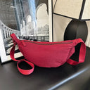 Casual Canvas Hobo Crossbody Bag For Women With Shoulder Tote Purse Everyday Bag