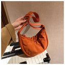 Casual Canvas Hobo Crossbody Bag For Women With Shoulder Tote Purse Everyday Bag
