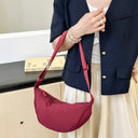 Casual Canvas Hobo Crossbody Bag For Women With Shoulder Tote Purse Everyday Bag