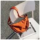 Casual Canvas Hobo Crossbody Bag For Women With Shoulder Tote Purse Everyday Bag