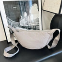 Casual Canvas Hobo Crossbody Bag For Women With Shoulder Tote Purse Everyday Bag