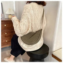 Casual Canvas Hobo Crossbody Bag For Women With Shoulder Tote Purse Everyday Bag