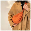 Casual Canvas Hobo Crossbody Bag For Women With Shoulder Tote Purse Everyday Bag
