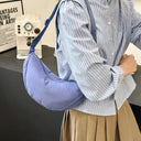 Casual Canvas Hobo Crossbody Bag For Women With Shoulder Tote Purse Everyday Bag