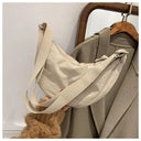 Casual Canvas Hobo Crossbody Bag For Women With Shoulder Tote Purse Everyday Bag