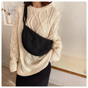 Casual Canvas Hobo Crossbody Bag For Women With Shoulder Tote Purse Everyday Bag