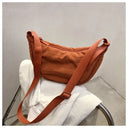 Casual Canvas Hobo Crossbody Bag For Women With Shoulder Tote Purse Everyday Bag
