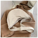 Casual Canvas Hobo Crossbody Bag For Women With Shoulder Tote Purse Everyday Bag
