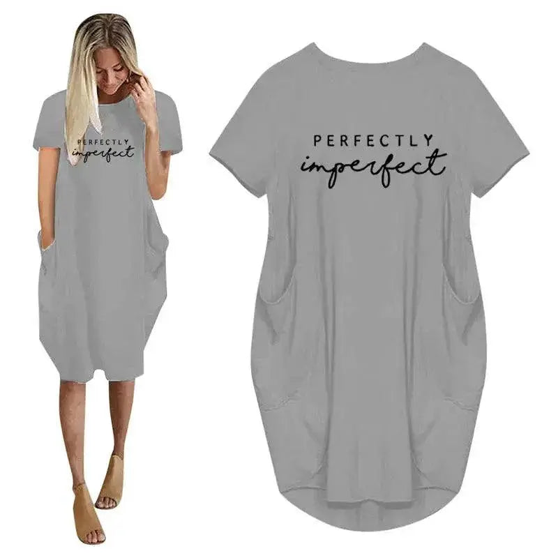Casual Plus Size Summer Dress For Women Fashionable Comfort