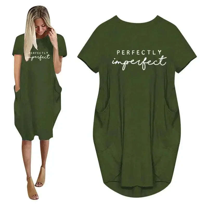 Casual Plus Size Summer Dress For Women Fashionable Comfort