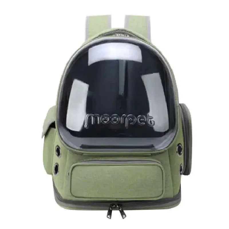 Cat Astronaut Backpack Transparent Space Capsule Bag
