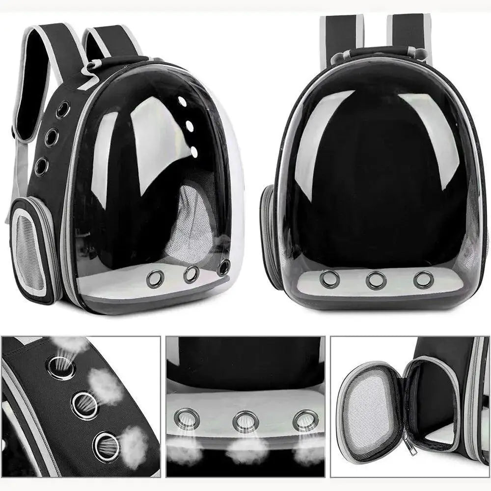 OurLum Cat Bubble Pet Backpack Transparent Capsule Carrier