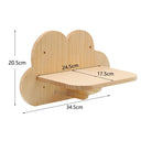 Cat Climbing Wall Mounted Step Stairway With Scratching Post