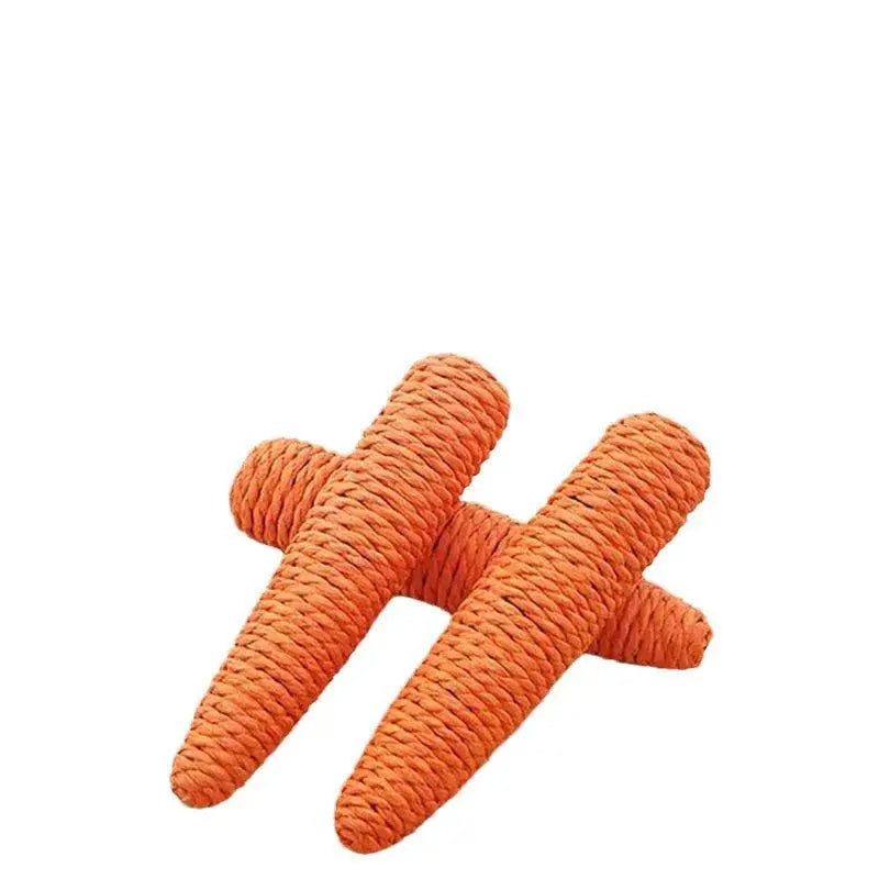 Cat Cuddle Carrot Teething Stick Interactive Cat Toy