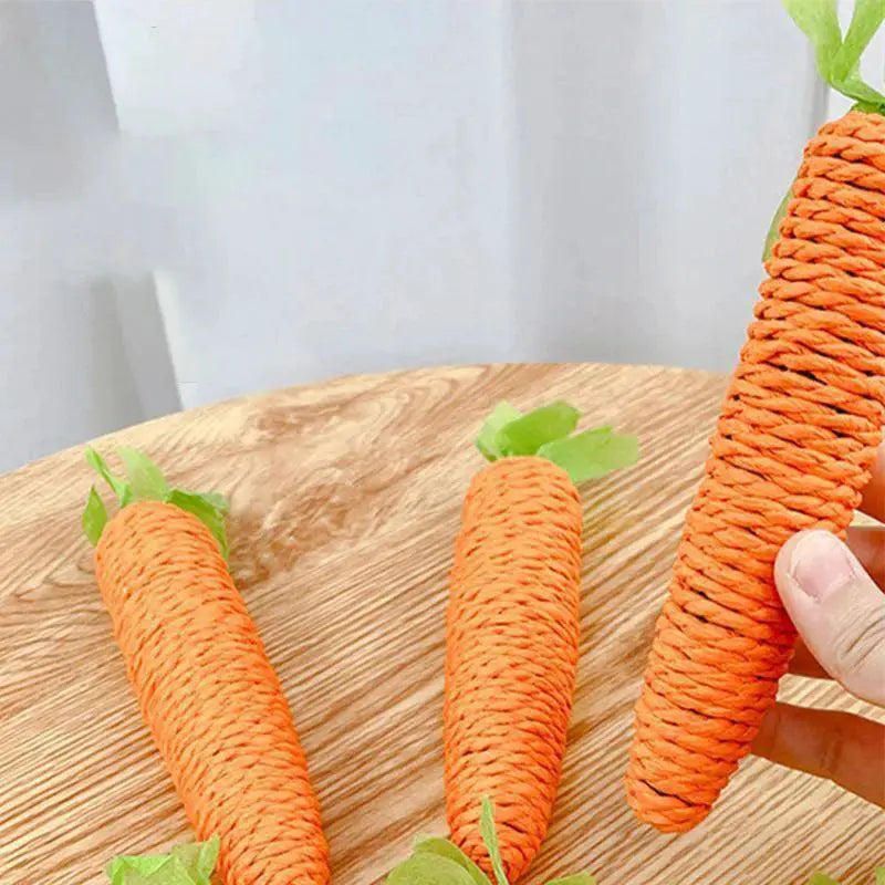 Cat Cuddle Carrot Teething Stick Interactive Cat Toy
