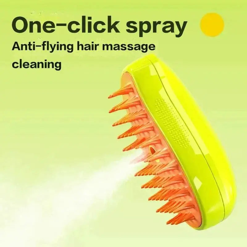 Cat Electric Steam Spray Grooming Comb for Kittens
