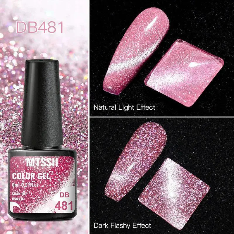 Cat Eye Gel Nail Set for Everyday Shine — HQ42587 M30729