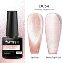 Cat Eye Magnetic Gel Nail Polish Set Mesmerizing Sky Jade Sparkle