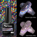 Cat Eye Magnetic Gel Nail Polish Set Mesmerizing Sky Jade Sparkle