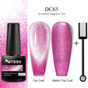 Cat Eye Magnetic Gel Nail Polish Set Mesmerizing Sky Jade Sparkle