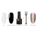 Cat Eye Magnetic Gel Nail Polish Set Mesmerizing Sky Jade Sparkle