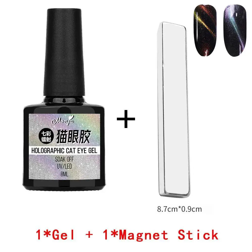Cat-Eye Nail Gel Pen Set for Pros — 6ml cat eye polish 4